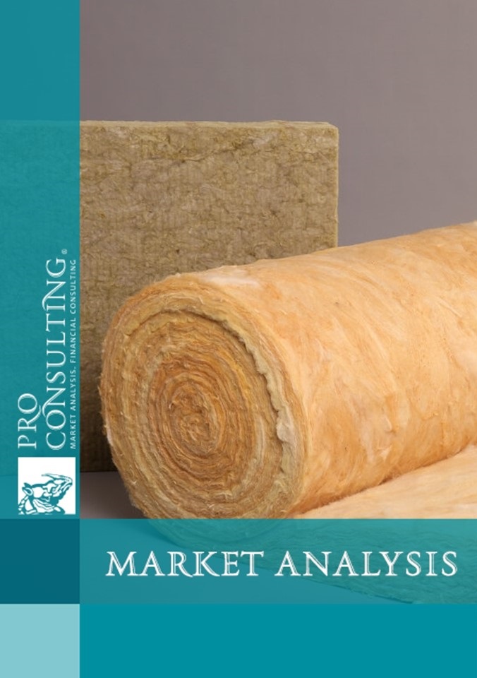 Market research report on possibility of exiting the market of thermal insulation materials (basalt wool). 2024 year